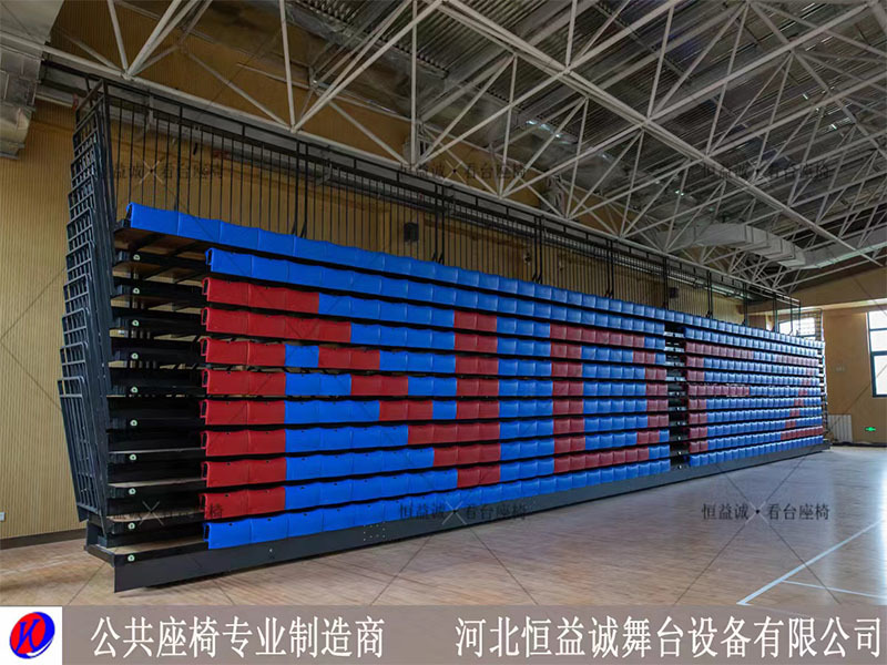 Gymnasium telescopic bleacher-HYC1904